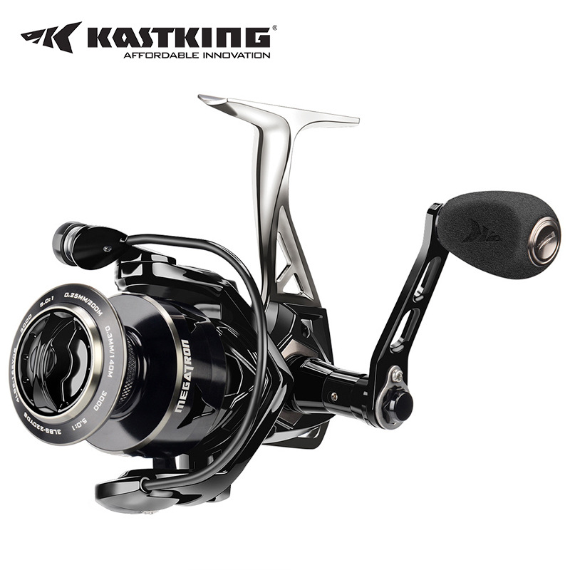Ice Fishing Line - KastKingスピニングリール18KG、オールメタル製の釣り用リール、遠投リール、磯釣り用リール、海水釣り用リール