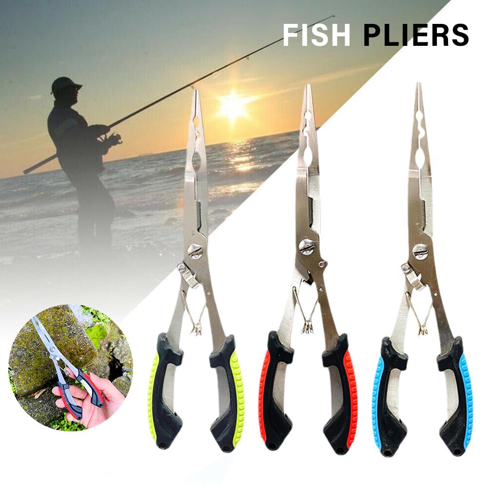 釣り用プライヤー、長鼻型、ステンレス製、フック外し、釣り糸の - Fishing Line Cutter のレビューと価格