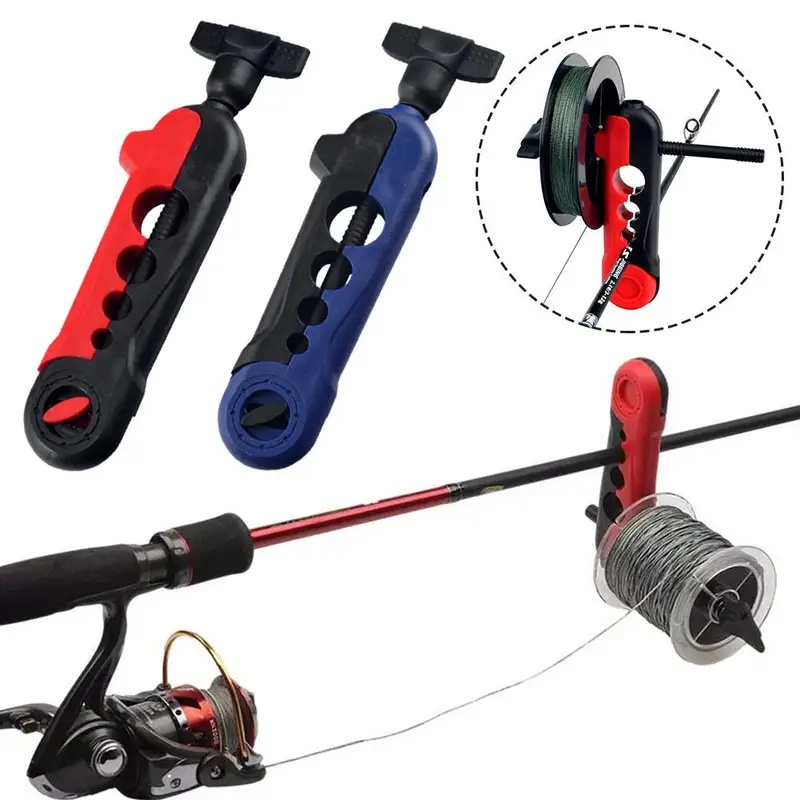 携帯用釣り糸巻き取り器、スプール、ロッドホルダー、糸巻き機、 - Fishing Line Dispenser のレビューと価格