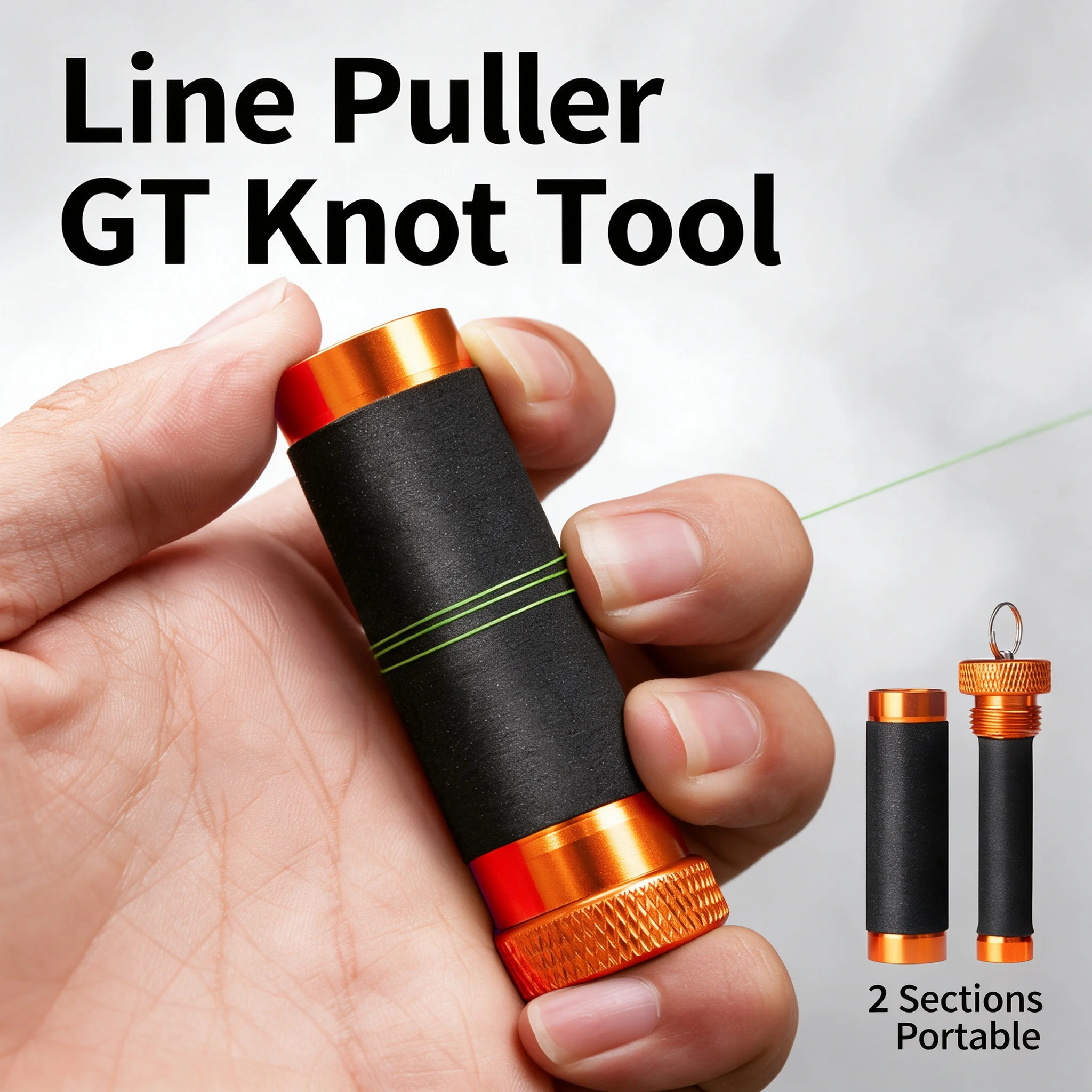 釣り糸用ツール：滑り止め加工を施したGTノット結び器。リーダ - Leader Line のレビューと価格